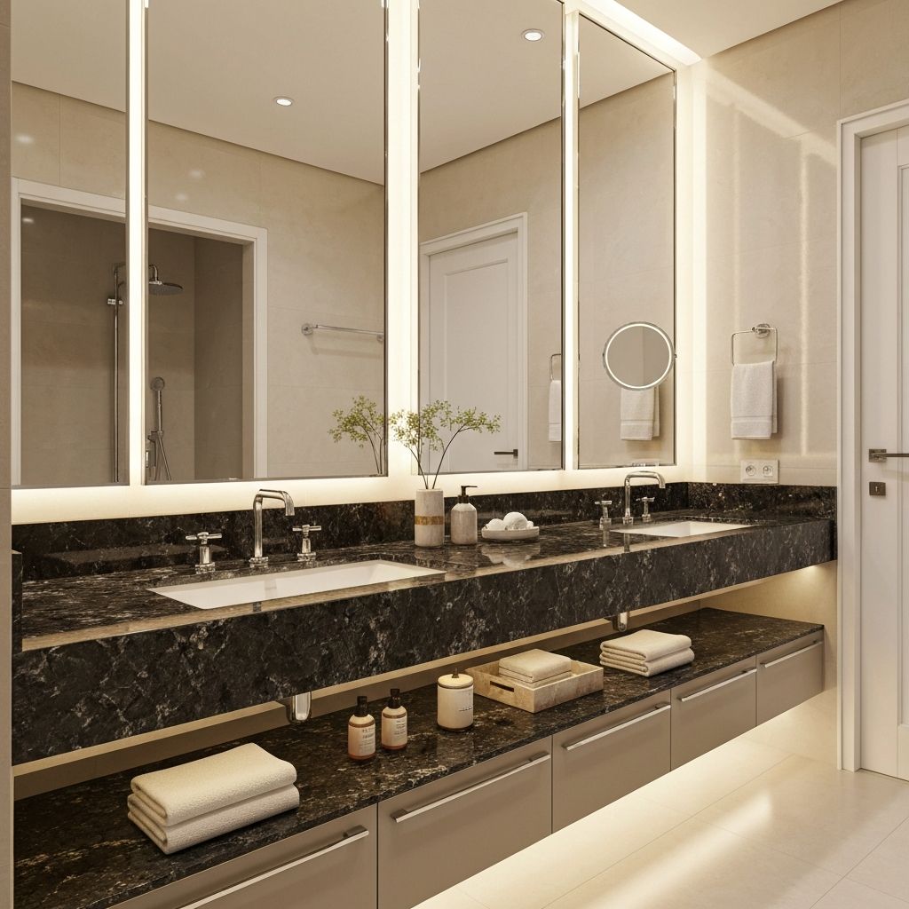 Double Vanity Bathroom